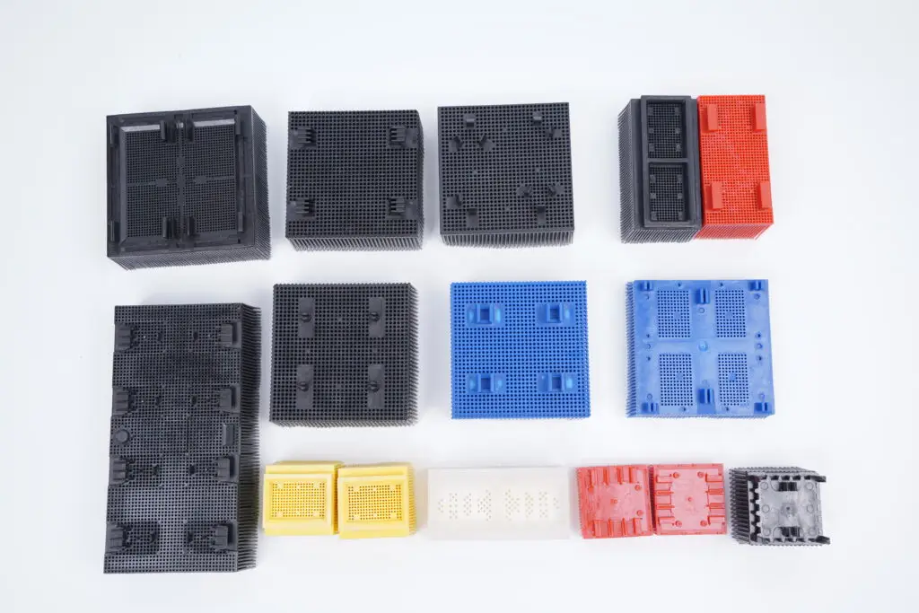 Lectra compatible bristle blocks