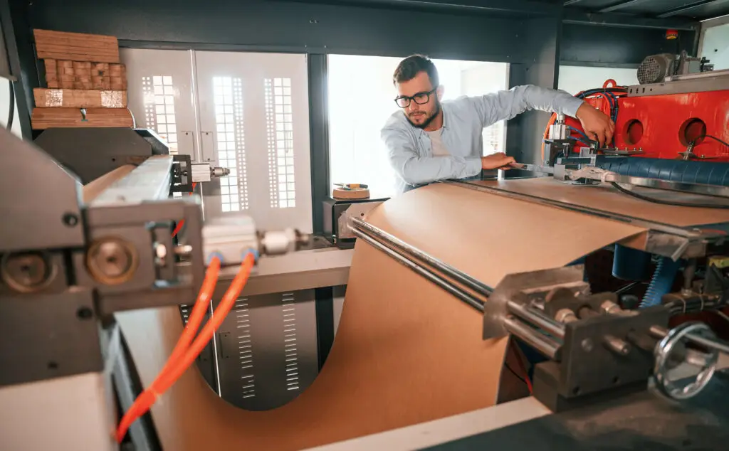 Automotive interior fabrics cut on a Lectra Vector cutter